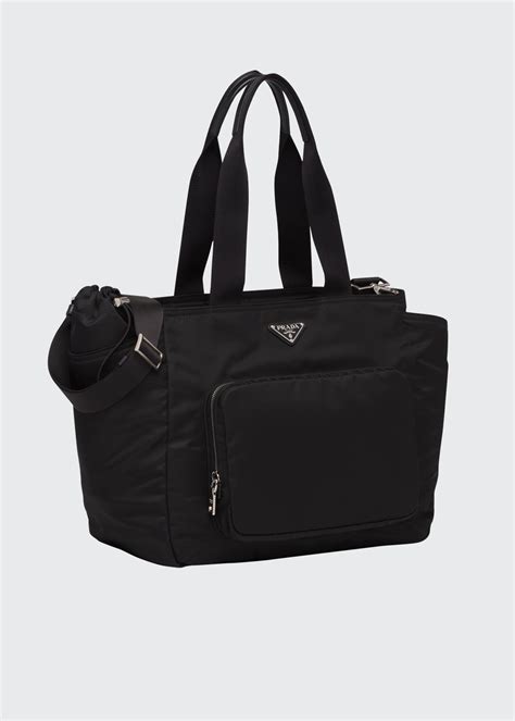 prada nylon vela baby bag.